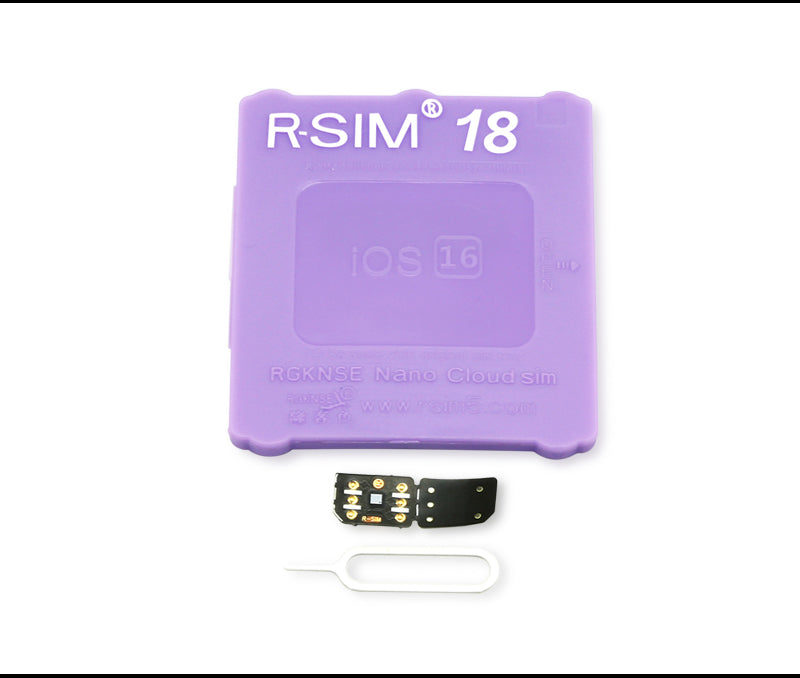 R-SIM 18 Nano desbloquear cartão RSIM para iPhone 14 Plus 13 12 Pro Max 11 Pro IOS 16