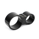 ABRAZADERA DE 1.875" EN SOPORTE DE EXTINTOR DE FUEGO DE ALUMINIO BILLET NEGRO PARA CAN AM MAVERICK X3 Genérico