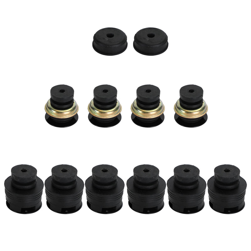 12PCS Body Mount Bushing Set Kit 9551006J00 für Nissan Patrol GQ Y60 LWB Wagon Generic