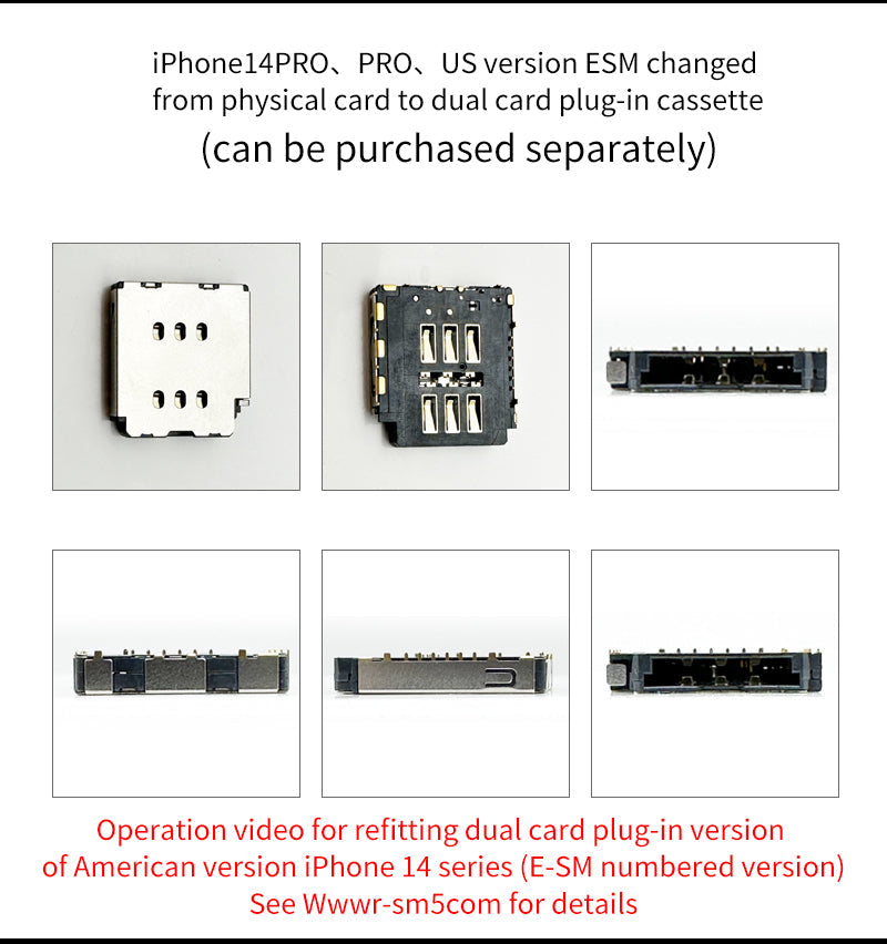 R-SIM 18 Nano Unlock RSIM-kort för iPhone 14 Plus 13 12 Pro Max 11 Pro IOS 16