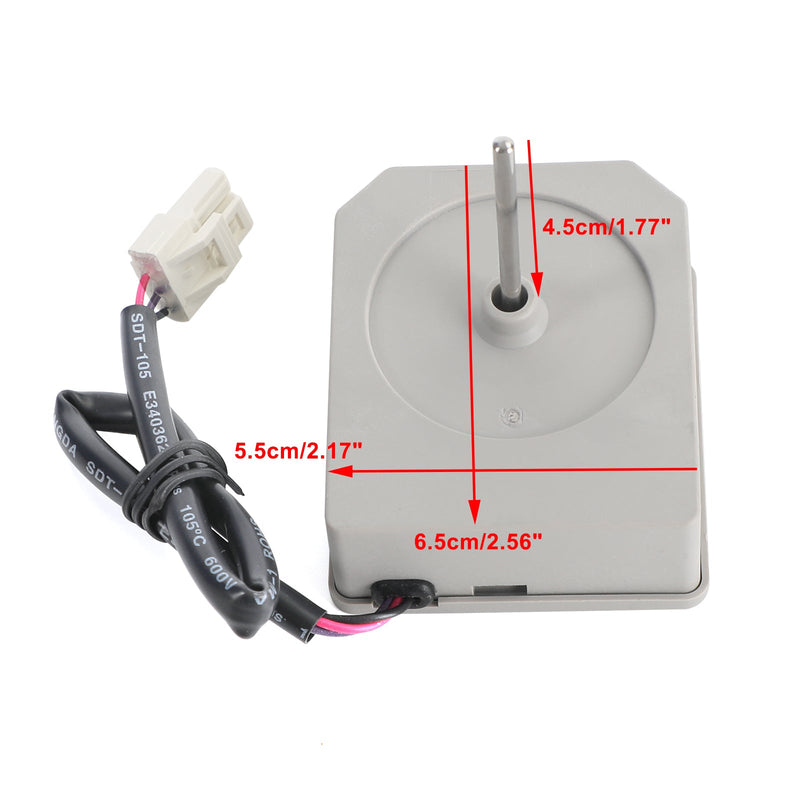 DC 12V jääkaapin pakastimen jäähdytyselementin tuulettimen moottori Omar KBL-48ZWT05-1202A Genericille