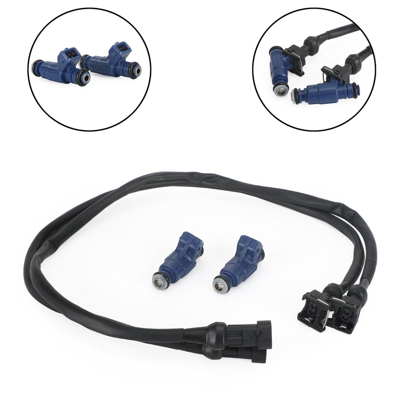 2pcs injetores de combustível 1202863 Fit Polaris RZR Sportsman Ranger EFI 700 800 05-14