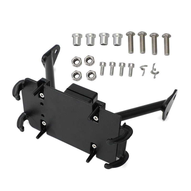 Soporte de navegación para teléfono y GPS negro apto para BMW S1000Xr 2015-2019 Generic