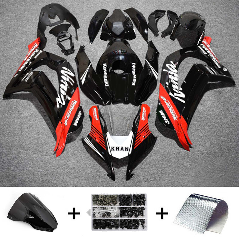 Amotopart kåpa set för Kawasaki ZX10R 2016-2020, kropp, plast, ABS