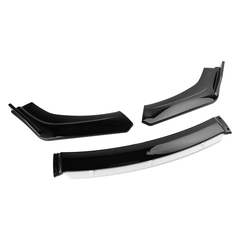 Universal Auto Frontstoßstange Lip Body Kit Splitter Diffusor Schutz Schwarz Weiß