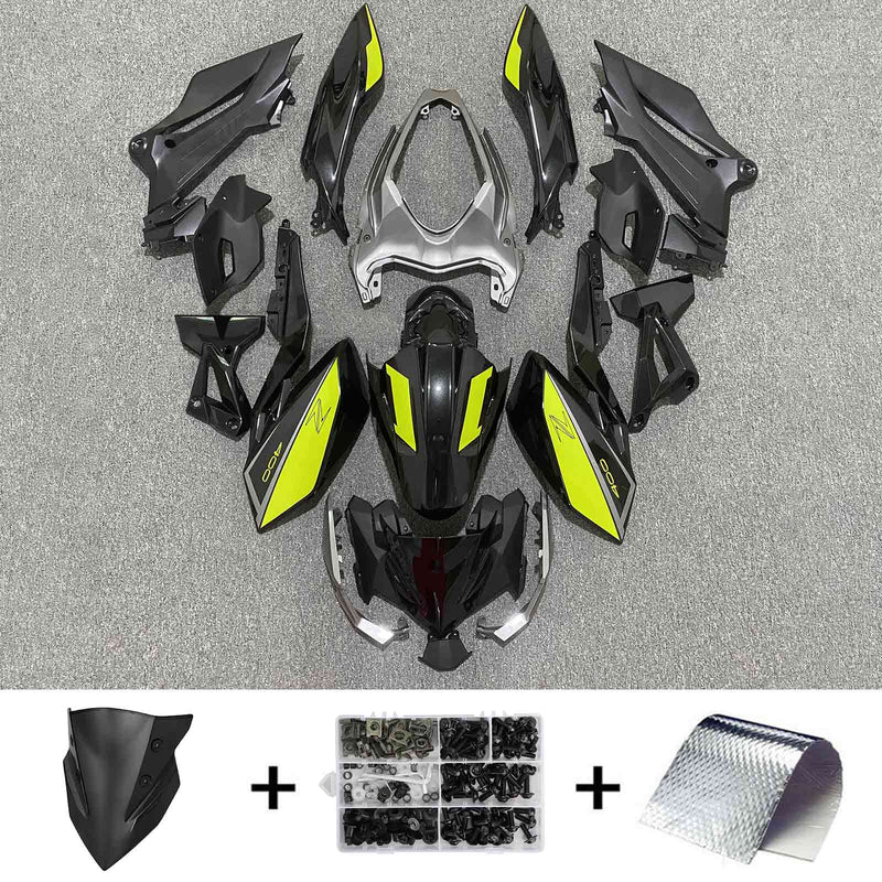 Amotopart Kawasaki Z400 2018-2020 Zestaw owiewek Korpus Plastik ABS