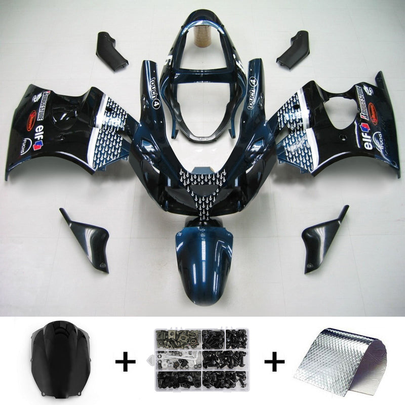 Kåpa set till Kawasaki ZX6R 636 2000-2002 ZZR600 2005-2008