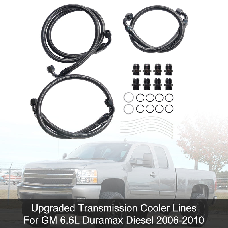 2006-2010 GM 6,6L Duramax Diesel uppgraderade transmissionskylledningar