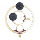 2x Mini antena pętlowa Donut VHF UHF FM do odbiornika radiowego HFDY Malahiteam DSP DSP2