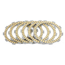 Kopplingssats stål & friktionsskivor för Yamaha TZR125 TZR 125 1987-1992 Generic