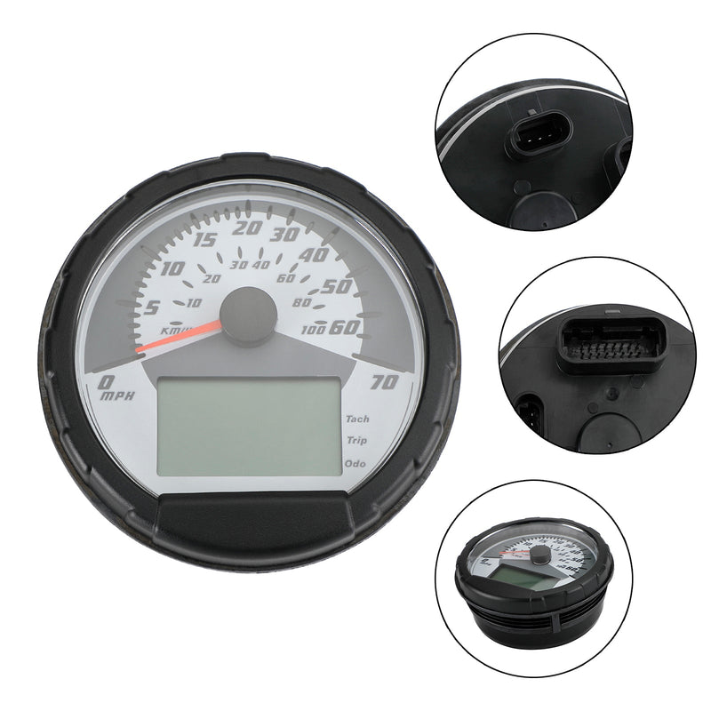 Polaris Sportman 400/500/600/700/800 Tachometer Kilometerzähler Drehzahlmesser 70 Meilen pro Stunde