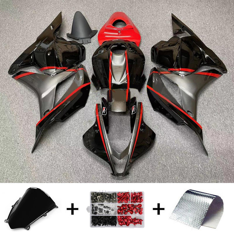 Amotopart Honda CBR600RR 2007-2008 F5 Juego de carenado Cuerpo Plástico ABS