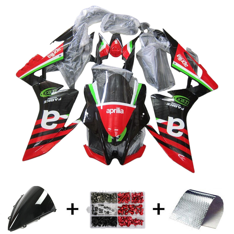 Amotopart Aprilia RSV4 1000 2016-2018 Juego de carenado, carrocería, plástico