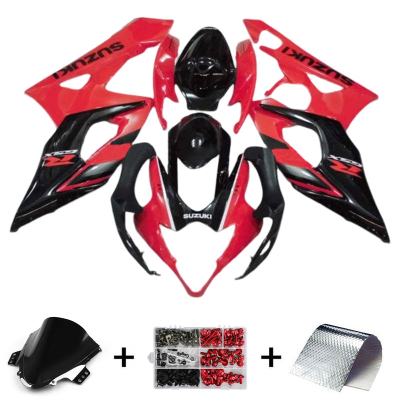 Amotopart Suzuki GSXR1000 2005-2006 K5 kåpa Set Body Plast ABS