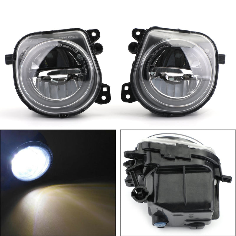 Paar LH + RH vorne LED-Nebelscheinwerfer Lampen Nebelscheinwerfer für BMW 5er F10 F07 LCI CT Generic