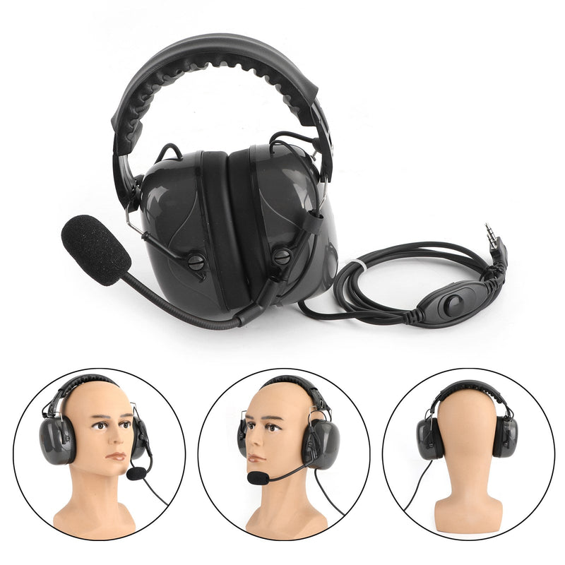 Rauschunterdrückungs-Overhead-Headset für TK3107 TK3200 TK2160 Baofeng BF-888s