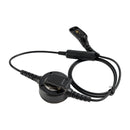 Für DP3400 DP3600 APX4000 6-Pin U94 PTT 7.1-A3 Transparentes Röhren-Headset mit Mikrofon