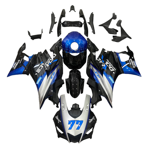 Amotopart Yamaha YZF-R3 R25 2019-2021 kåpesett Body Plastic ABS