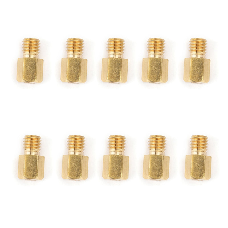 10PCS Sechskant-Hauptdüsen für MIKUNI VM/TM/TMX Vergaser 200-290 220 250 4/042 Generic