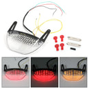 Motocyklové zadní brzdové směrové světlo pro Honda CBR 600RR 2007-2012 Red Generic