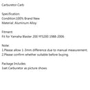 Vergaser Vergaser passend für Yamaha BLASTER 200 YFS200 YFS 200 CARBY 1988-2006 Generic