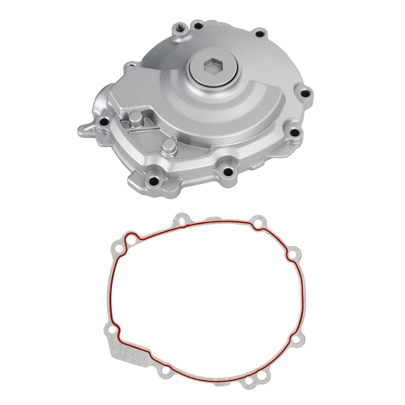 Sølv venstre motorstator veivhus veivhusdeksel egnet for YAMAHA YZF R1 15-19 Generic