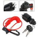 Virta-avain ja turvaköysi sopiva Johnson Evinrude 5005801 175974