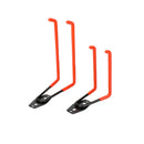 5 PCS Ganchos de armazenamento para serviços pesados ​​Ferramentas de organização de garagem para montagem em parede dupla