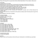 '+zestaw tłoka 0,50 mm - średnica otworu 57,50 mm pasuje do GS125 DF/DR/GN/TU/GZ/GN 125 82-17