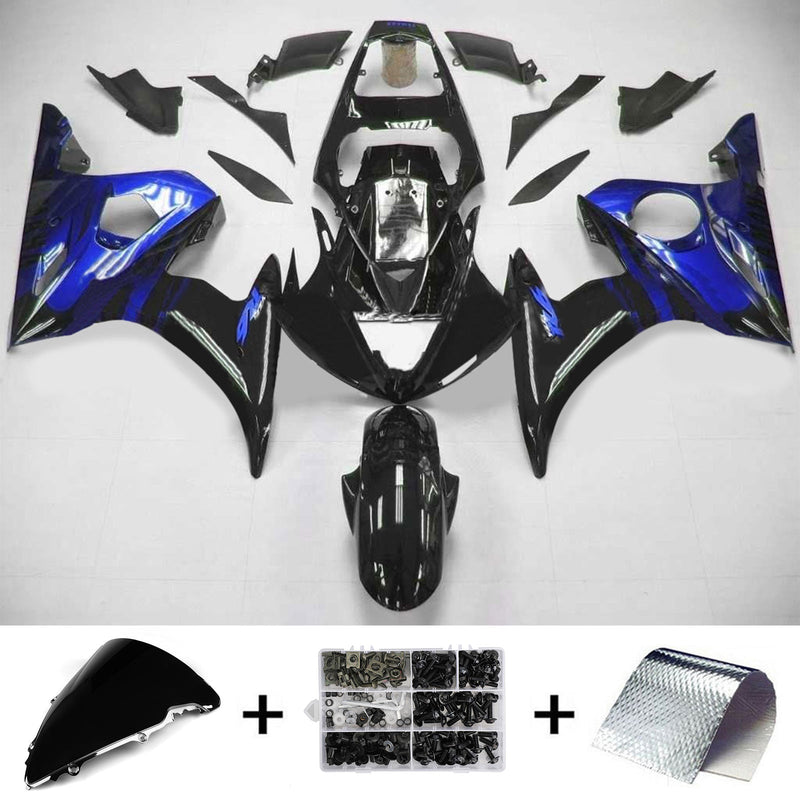 Verkleidungsset für Yamaha YZF 600 R6 2003–2004, R6S 2006–2009