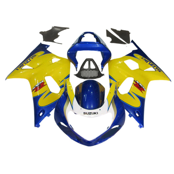 Amotopart Suzuki GSXR1000 2000-2002 K1 K2 kåpa Set Body Plast ABS