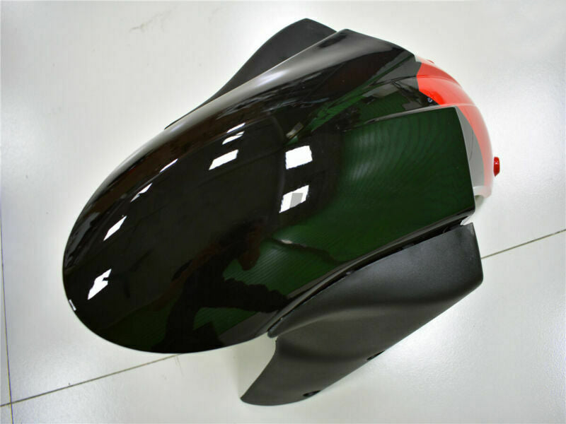 Rot-schwarzes Spritzguss-Verkleidungsset aus Kunststoff, passend für Kawasaki ZX10R 2006 2007 Generic