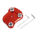 Stativ sidostöd förstorad plattplatta för Honda CB650F CBR650F 2014-2018 Generic