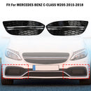 2015-2018 MERCEDES BENZ CLASSE C W205 Base da tampa do farol de neblina em favo de mel