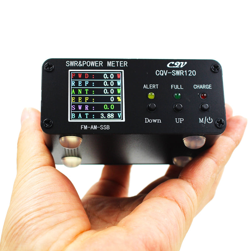 1,8MHz-54MHz seisova aaltomittari 240*240 täysvärinen LCD-näytön tehomittari