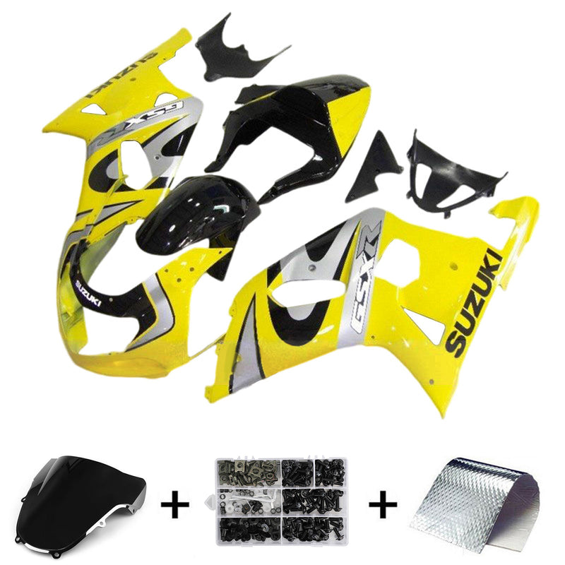 2001-2003 Suzuki GSXR600 GSXR750 2000-2003 K1 Injection Fairing Set Body