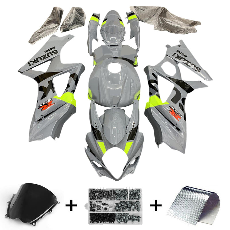 Amotopart Suzuki GSXR1000 2007-2008 K7 kåpa Set Body Plast ABS