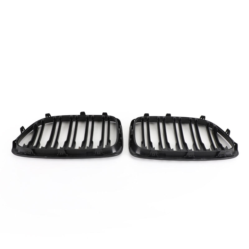 Matt sort dobbel lamell foran hette nyregrille passer til BMW X1 E84 2009-14 SUV