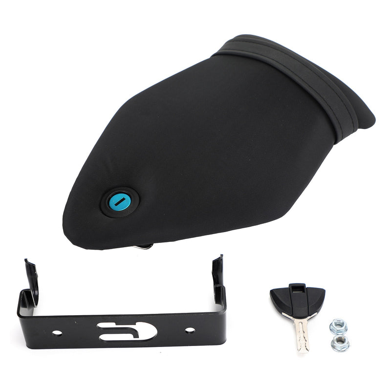 Cojín negro para asiento del pasajero trasero para BMW S1000RR 09-18 10 11 12 13 14 15