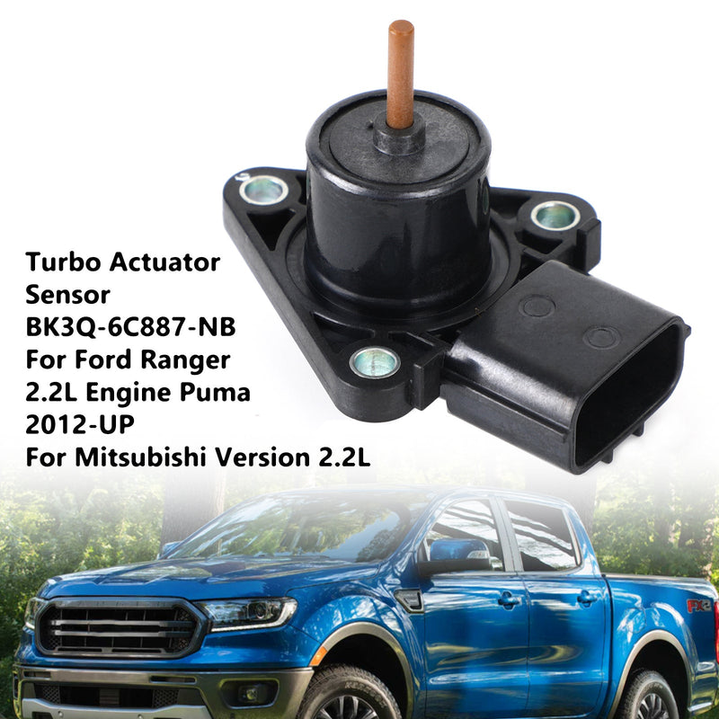 Turboaktuatorsensor BK3Q-6C887-NB for Ford Ranger 2.2L Puma Mitsubishi versjon Generisk