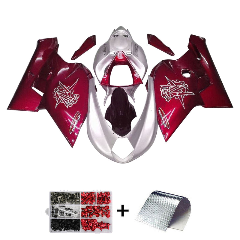 Amotopart MV Agusta F4 1000 2005-2006 kåpesett, kropp, plast, ABS