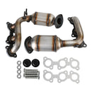 2004-2007 Toyota Highlander 3.3L grenrörsbank1 och BANK2 katalysatorer