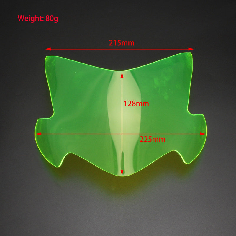 Frontlyktglass beskyttelsesdeksel egnet for Suzuki GSX-S 750 2015-2021 Smoke Generic