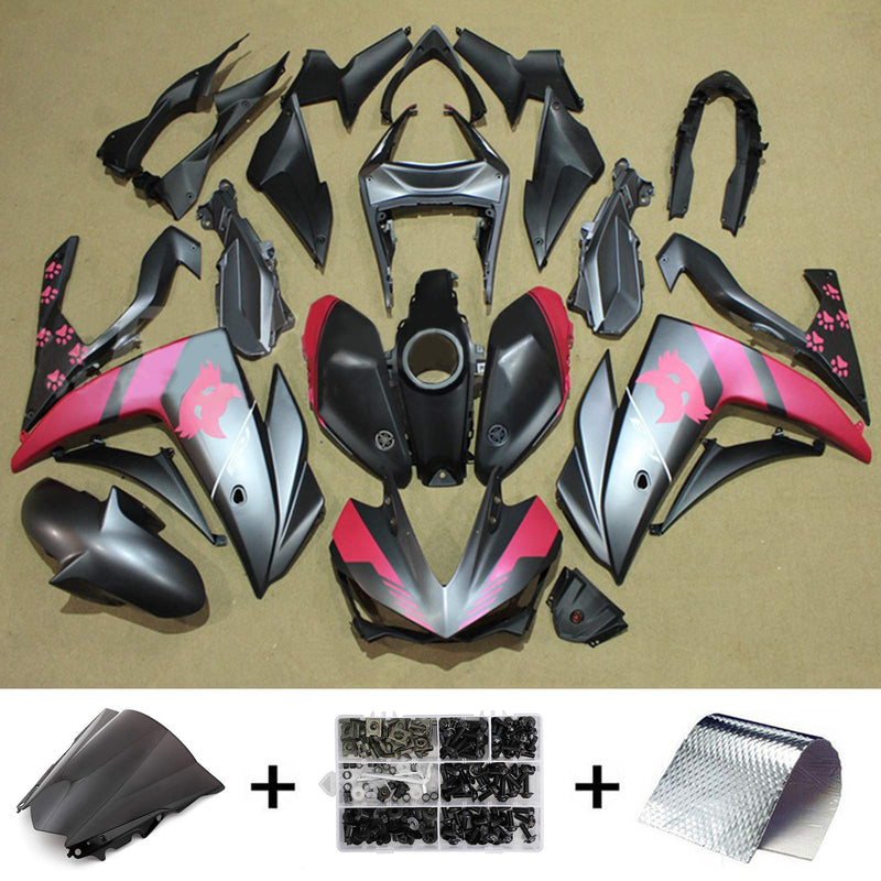 Kit de carenagem para Yamaha YZF-R3 2014-2018 R25 2015-2017 Genérico