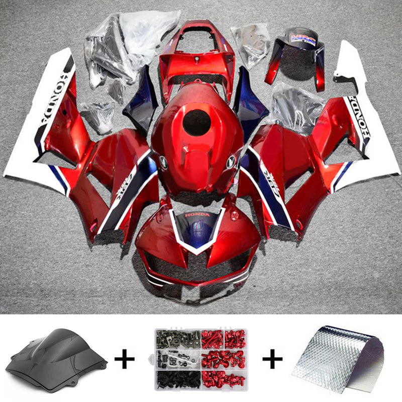 Conjunto de carenagens Amotopart Honda CBR600RR 2013-2023 F5 Corpo Plástico ABS