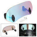Motorsykkel Justerbar Clip On Windshield Extension Spoiler Vindavviser