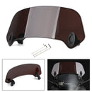 Motorsykkel Justerbar Clip On Windshield Extension Spoiler Vindavviser