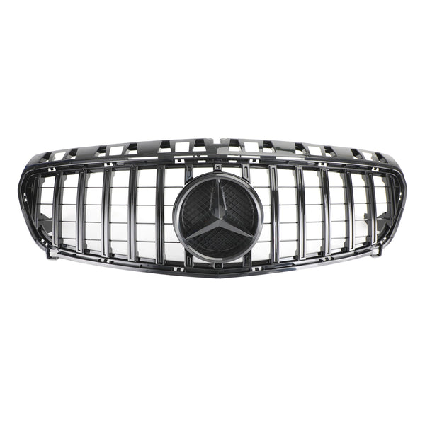 2013-2015 Mercedes Benz A Class W176 Gloss Black Front Bumper Grill