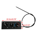 2002-2006 Kenworth W900 T800 T600A 599-5511 Sestava ovládání ohřívače pro velké zatížení