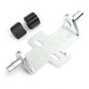 Zestaw do opuszczania siedzenia i guma 10 mm w kolorze srebrnym do BMW R1200RT R1200GS LC / ADV 08-18 Generic